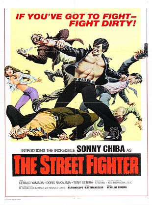Cartel de  The Street Fighter