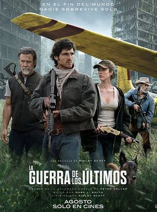 Cartel de  La guerra de los últimos