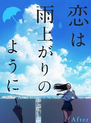 Cartel de Después de la lluvia