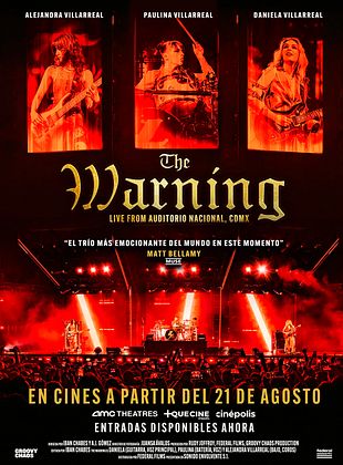 Cartel de  The Warning Live from Auditorio Nacional, CDMX