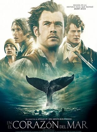 Cartel de  En el corazón del mar