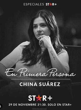 Cartel de En primera persona: China Suaréz