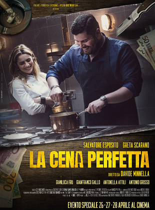 Cartel de  La cena perfecta