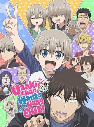 Cartel de Uzaki-chan Wants to Hang Out