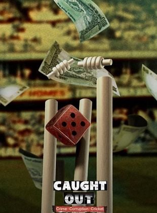 Cartel de  Fuera de juego: Crímenes, corrupción y críquet