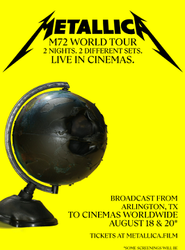 Cartel de Metallica M72 World Tour Live from TX #1