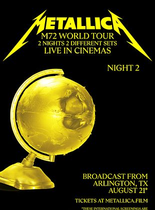 Cartel de Metallica M72 World Tour Live from TX #2