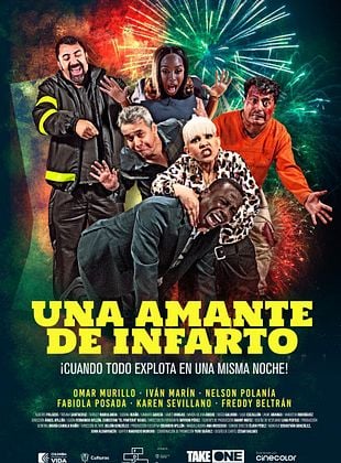 Cartel de Una Amante de Infarto