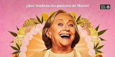 Cartel de Queremos pastel