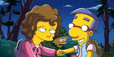 Cartel de Homer Scissorhands