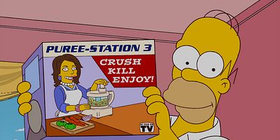 Cartel de Exit Through the Kwik-E-Mar