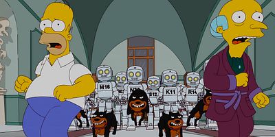 Cartel de Them Robot