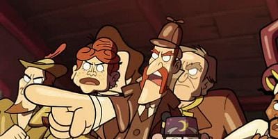 Cartel de Los cazadores de cabezas