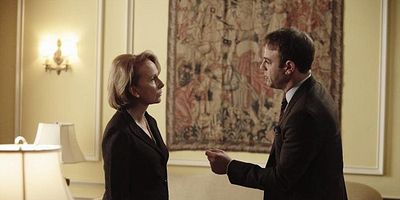 Cartel de Al galope, Sally