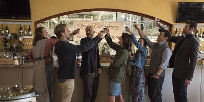 Cartel de Bus fiestero