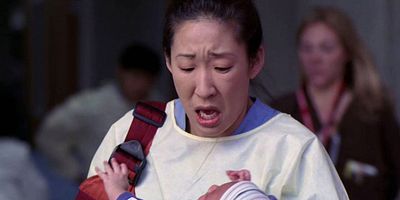 Cartel de Una bandita cubre el orificio