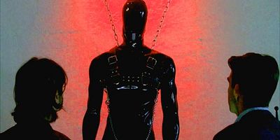 Cartel de Hombre de goma