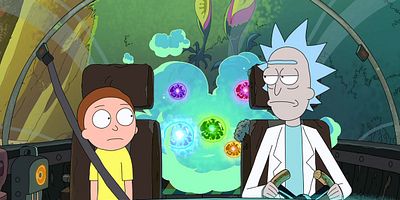 Cartel de Morty escapa en la noche