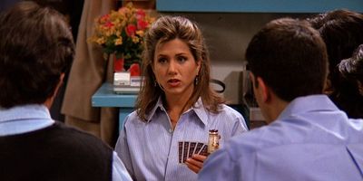 Cartel de Jugando póquer