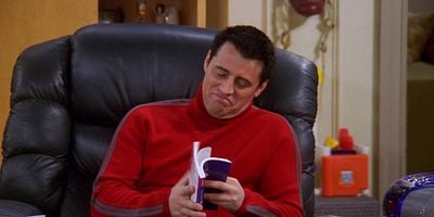 Cartel de Joey hablando francés