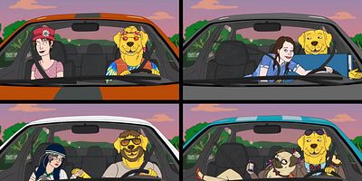 Cartel de Las novias del Sr. Peanutbutter