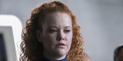 Cartel de El Ángel Rojo