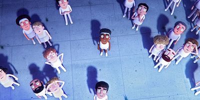 Cartel de El yogur que conquistó el mundo.