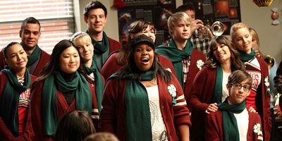 Cartel de A Very Glee Christmas