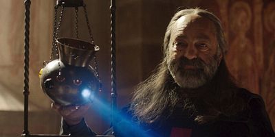 Cartel de El lobo negro y el lobo blanco