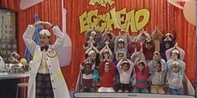 Cartel de Mr. Egghead