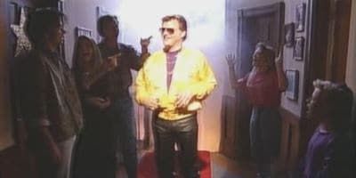 Cartel de Joey Goes Hollywood