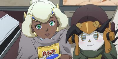 Cartel de La dama y el chico