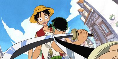 Cartel de Sōzetsu kettō ! Kengō Zoro tai kyokugei no Cabaji !