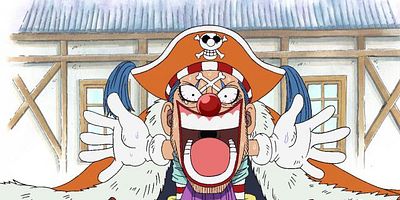 Cartel de Shōsha wa dotchi ! Akuma no mi no nōryoku taiketsu !