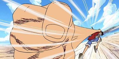 Cartel de Shitō no ketchaku ! Hara ni kukutta ippon no yari !