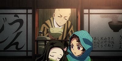 Cartel de Demonios de temari y de flechas