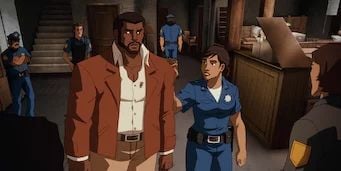 Cartel de Perro enjaulados