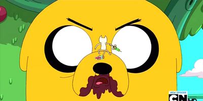 Cartel de Jake vs. Me-Mow