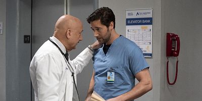 Cartel de En el cementerio