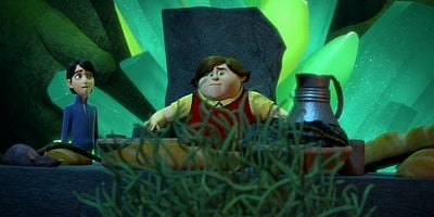 Cartel de El rey destrozado