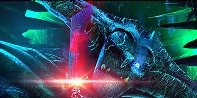 Cartel de Escape de las Tierras Oscuras