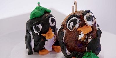 Cartel de Blanco desastre