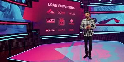 Cartel de Préstamos estudiantiles