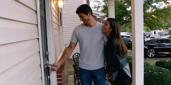 Cartel de Mudanza en pareja