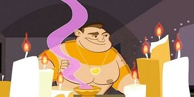 Cartel de Pain King v.s Cleopatra