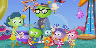 Cartel de Un arcoiris para Juju/El festival de la Galaxia Creativa