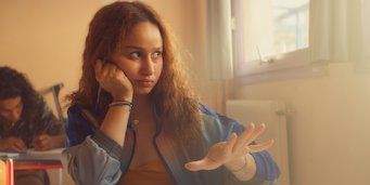 Cartel de Solo una joven como otras