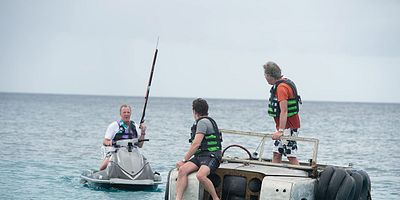 Cartel de Una pelea estúpida y el arrecife de coral