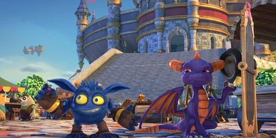 Cartel de La caída de las Skylands