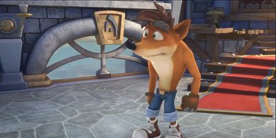 Cartel de El aterrizaje de Crash